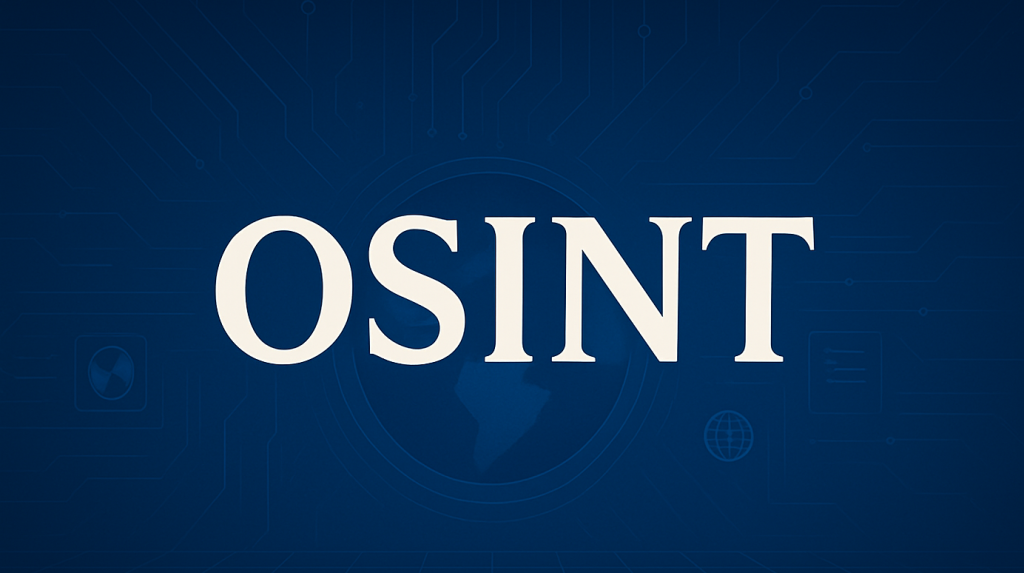 OSINT Technology